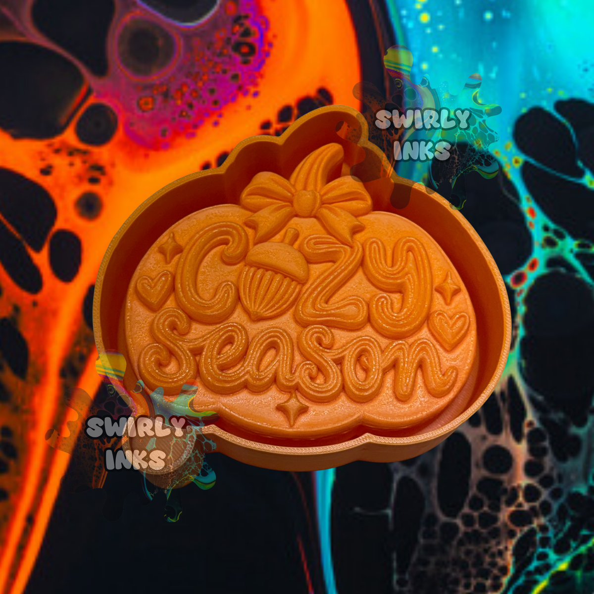 3D Cozy Season Freshie Mold