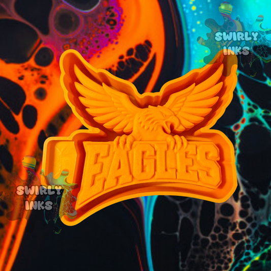3D Eagles Freshie Mold