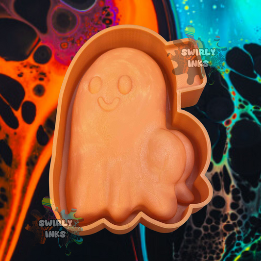 3D Ghost Butt Freshie Mold