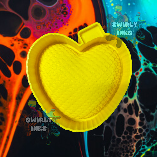 3D Heart Freshie Mold