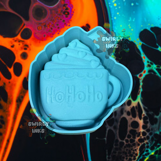 3D HoHoHo Mug Freshie Mold