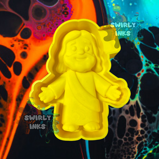 3D Jesus Freshie Mold