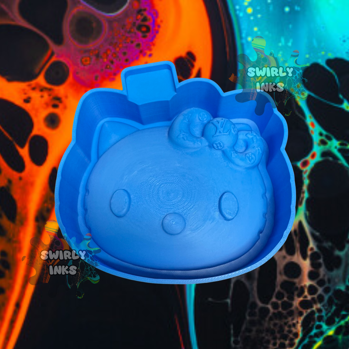 3D LV Hello Kitty Freshie Mold