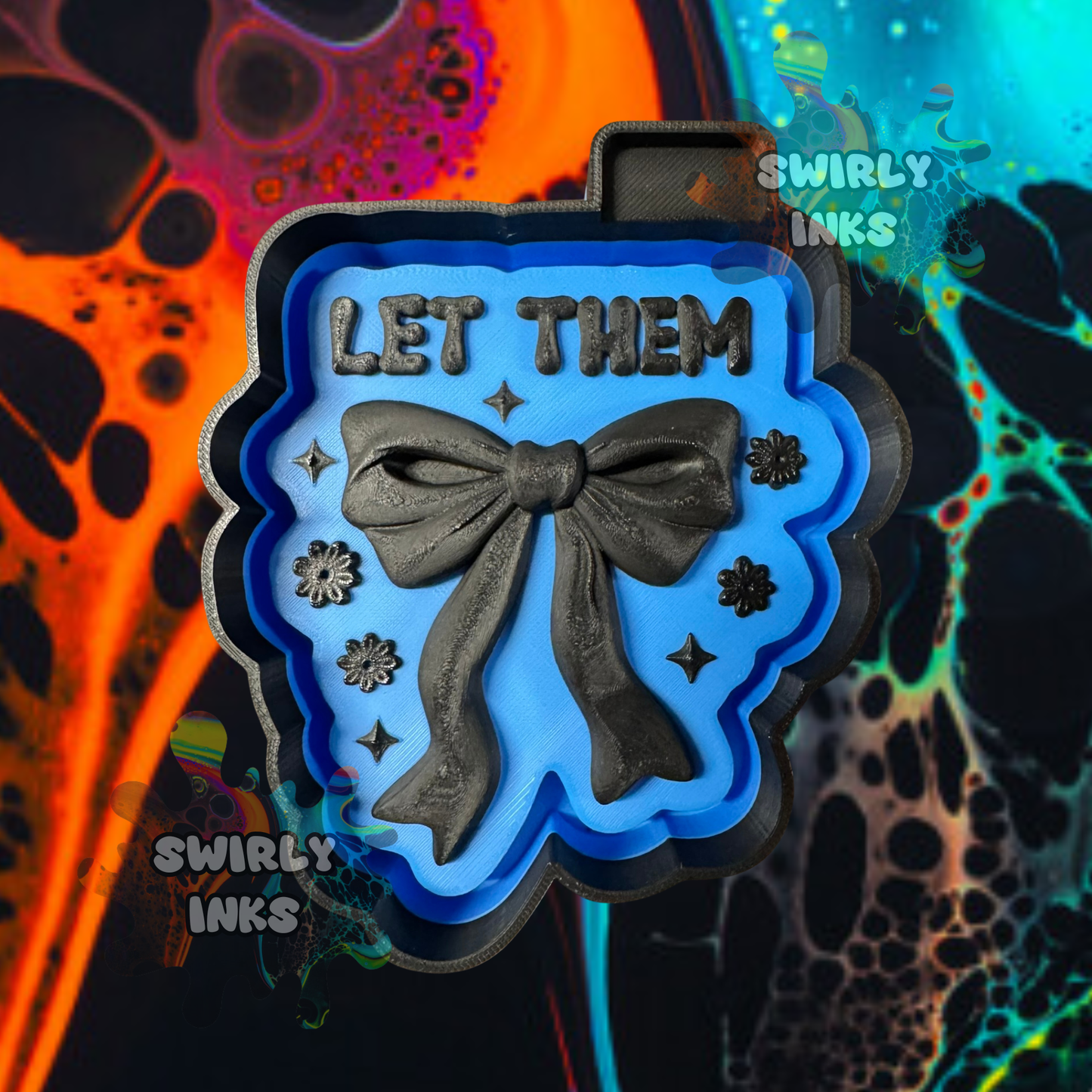 3D Let Them Bow Freshie Mold