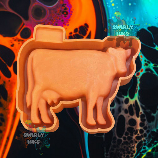 3D Milk Cow Freshie Mold