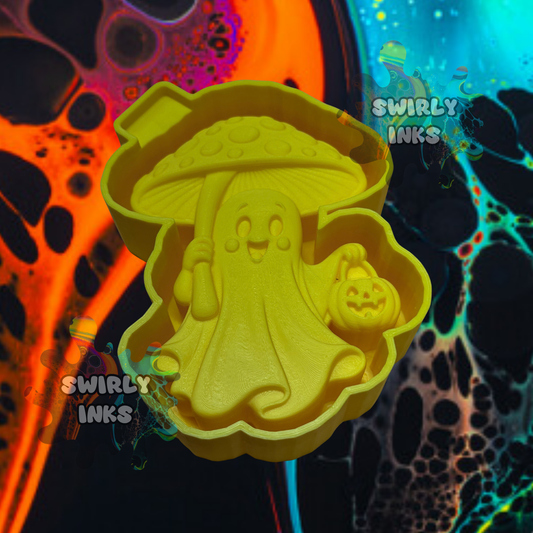 3D Mushroom Umbrella Ghost Freshie Mold