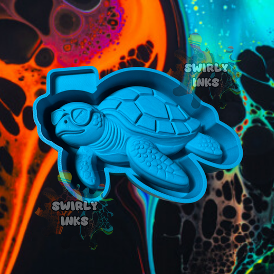 3D Sea Turtle Freshie Mold