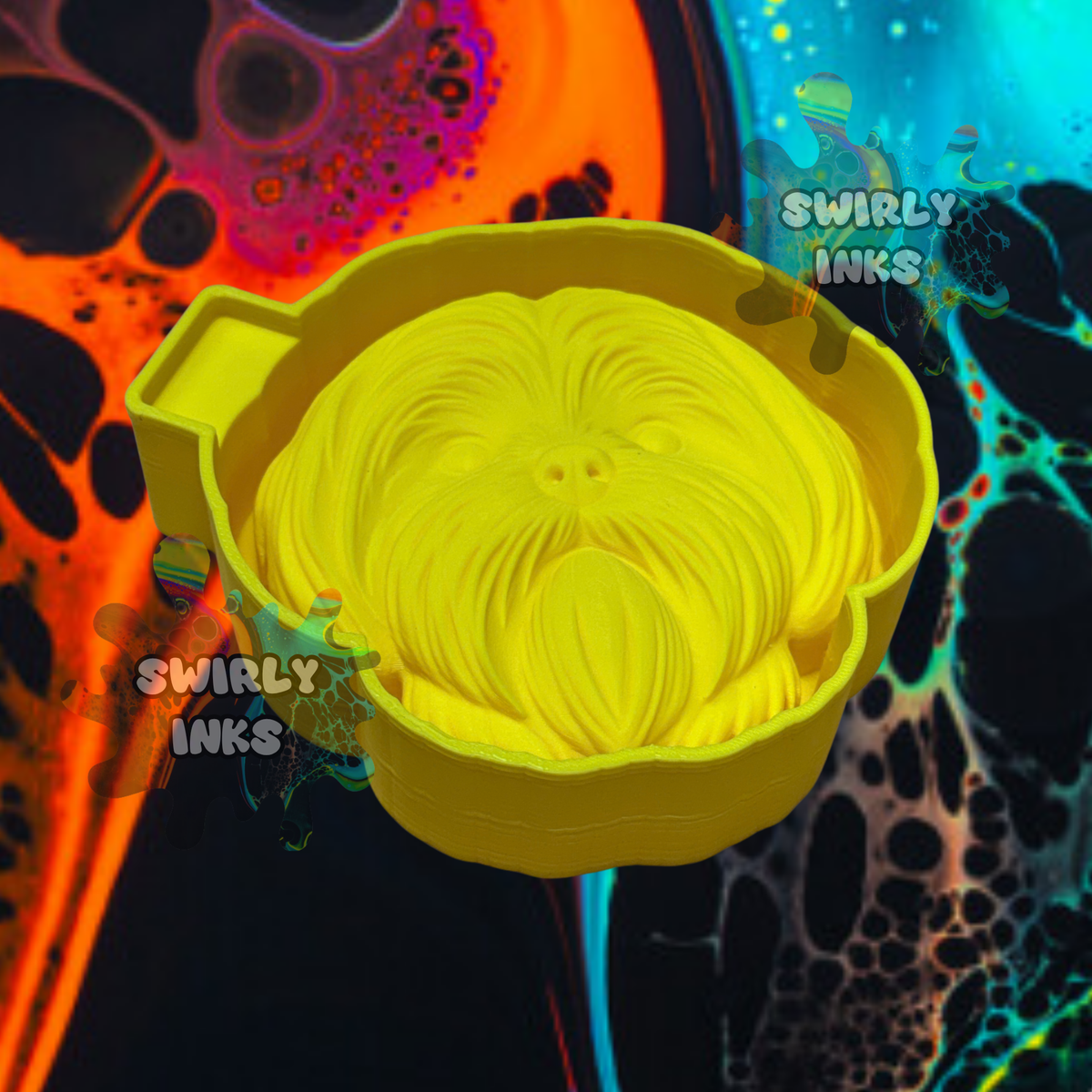 3D Shih Tzu Freshie Mold