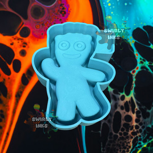 3D Sour Patch Kid Freshie Mold