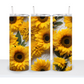 3D Flower Tumbler