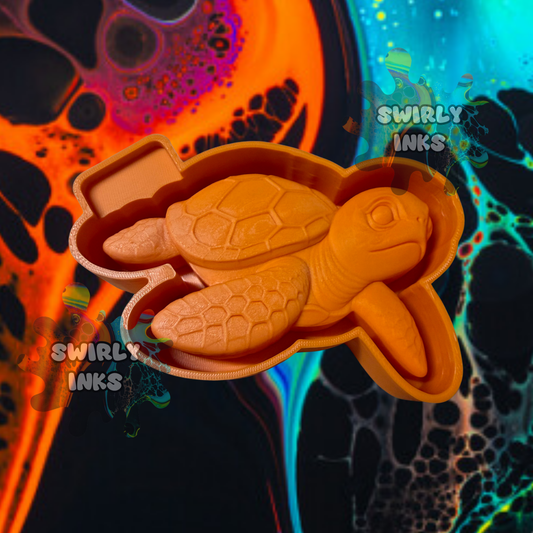 3D Turtle Freshie Mold
