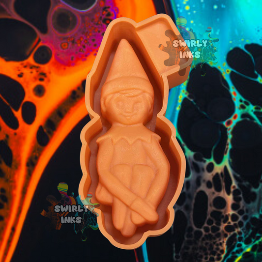 3D Elf On A Shelf Freshie Mold
