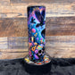 Witch (#187) Tumbler - Black light Activated Ink.