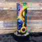 Witches Needed Tumbler - Black light Activated Ink.