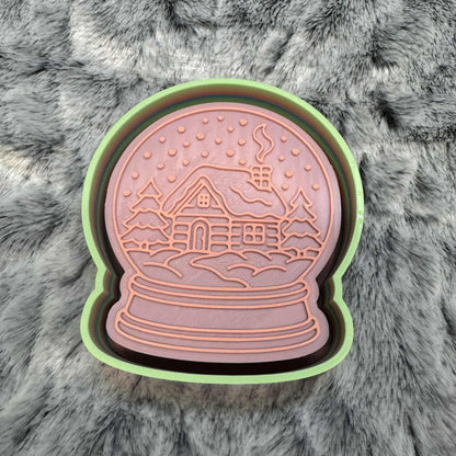 Snowglobe Freshie Mold