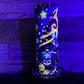 Halloween Gnome (#10) Tumbler - Black light Activated Ink.