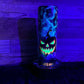 Spooky Pumpkins Tumbler - Black light Activated Ink.