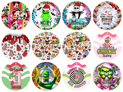 Card stock Options for Round Freshie Molds