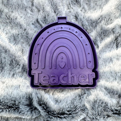 Teacher Rainbow Freshie Mold
