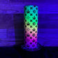 Neon Leaves Tumbler - Black light Activated Ink.