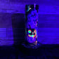 Spooky Pumpkins Tumbler - Black light Activated Ink.