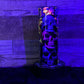 3D Skull (#4) Tumbler - Black light Activated Ink