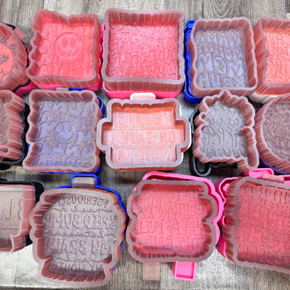 Freshie Silicone Mold Bundle of 20 Random Sayings