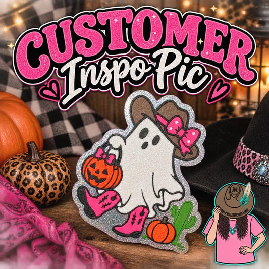 Cowgirl Ghost Freshie Mold