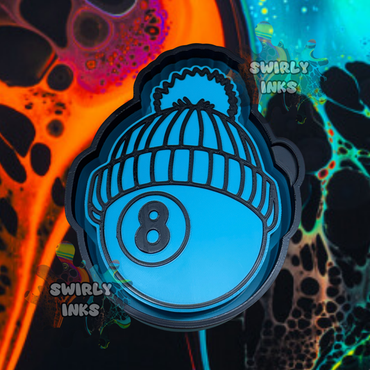 8 Ball with Beenie Freshie Mold