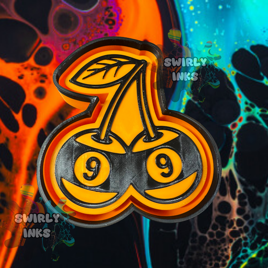 9 Balls Cherry Freshie Mold