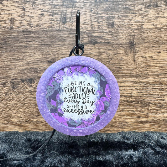 Monkey Farts - Functional Adult.... Round Freshie