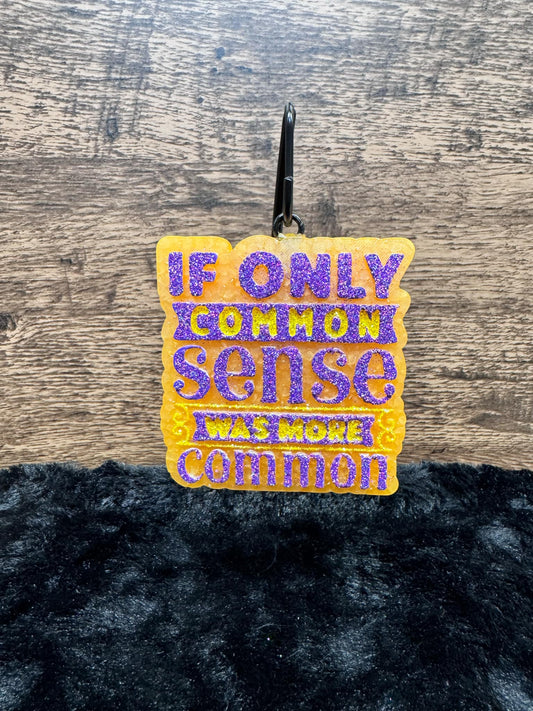 Snickerdoodle - If Only Common Sense... Car Freshie