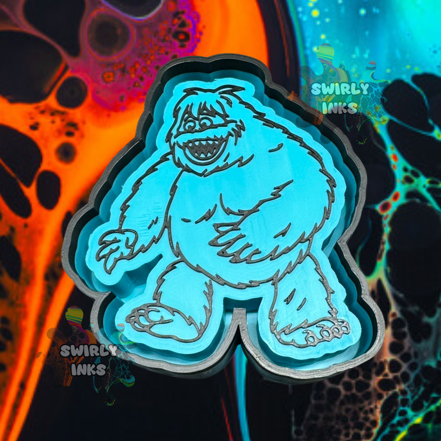 Abominable Snow Monster Freshie Mold