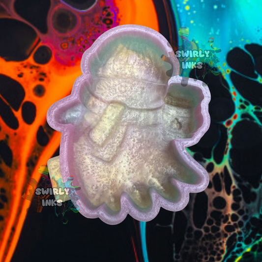 3D Ghost with Scarf & Coffee Freshie Mold