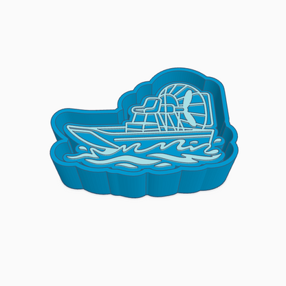 Airboat Freshie Mold