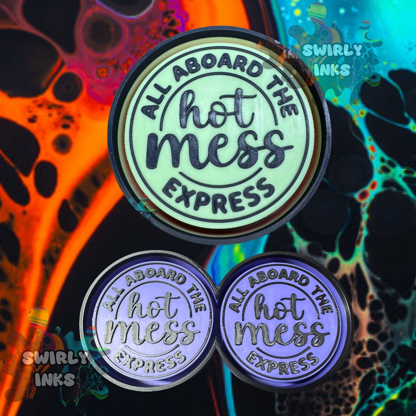 All Aboard The Hot Mess Express Set Freshie Mold