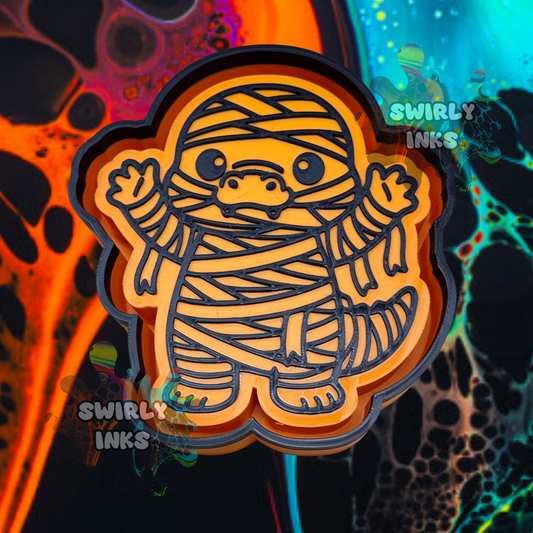 Alligator Mummy Freshie Mold