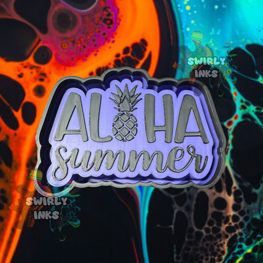 Aloha Summer Freshie Mold