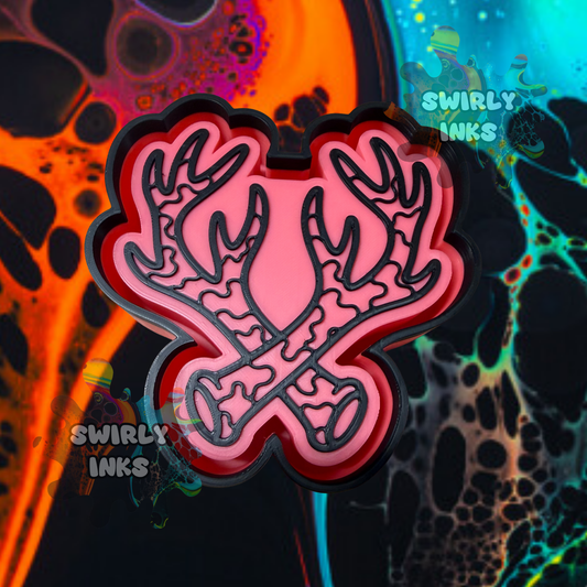 Antlers Freshie Mold
