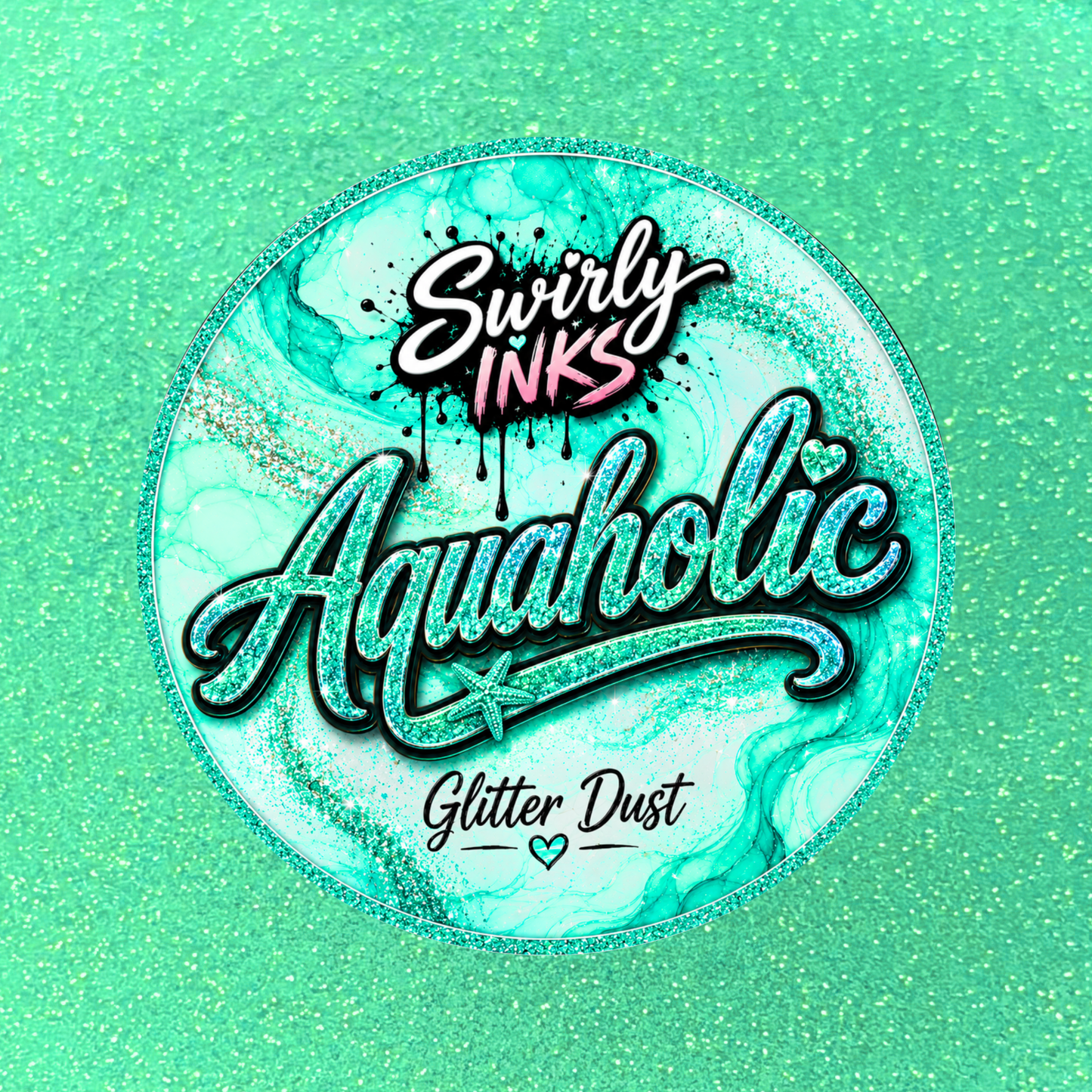 Aquaholic Glitter Dust 1oz