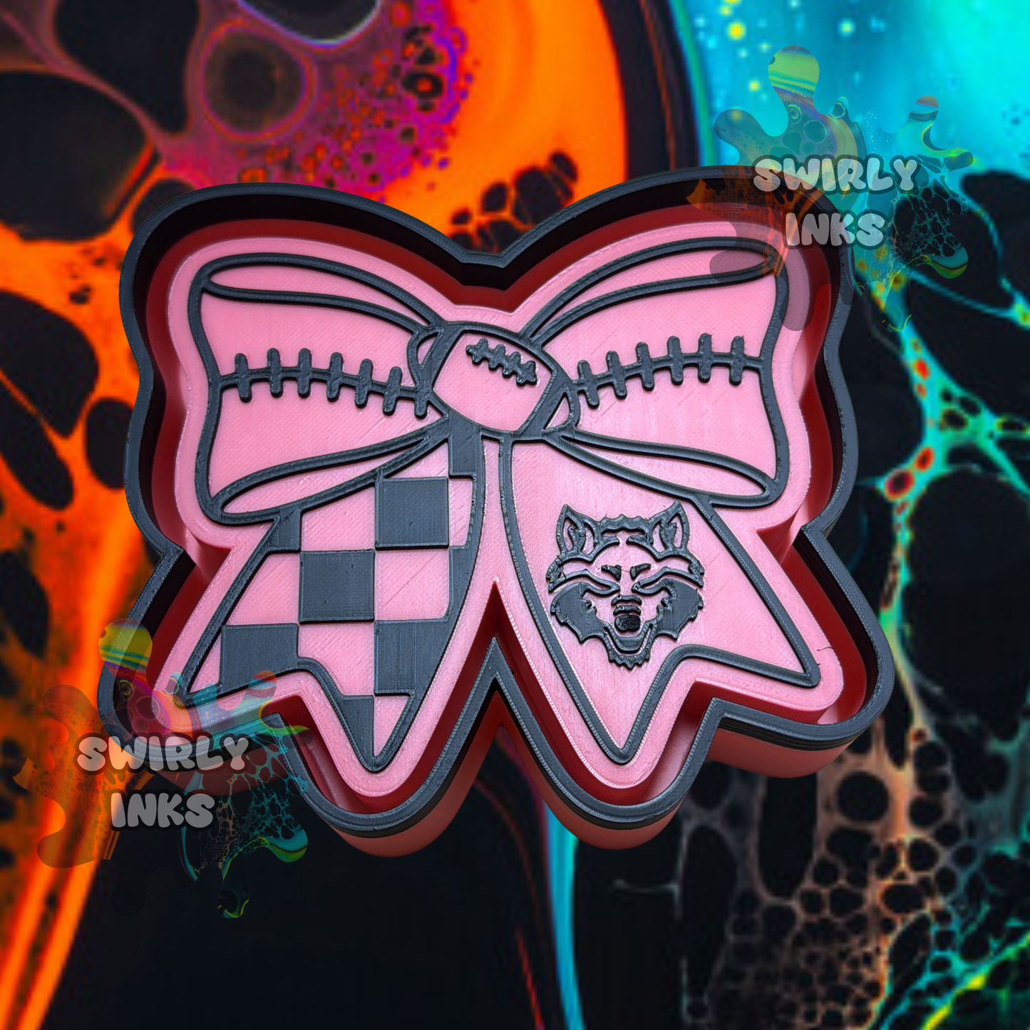 Arkansas State Bow Freshie Mold