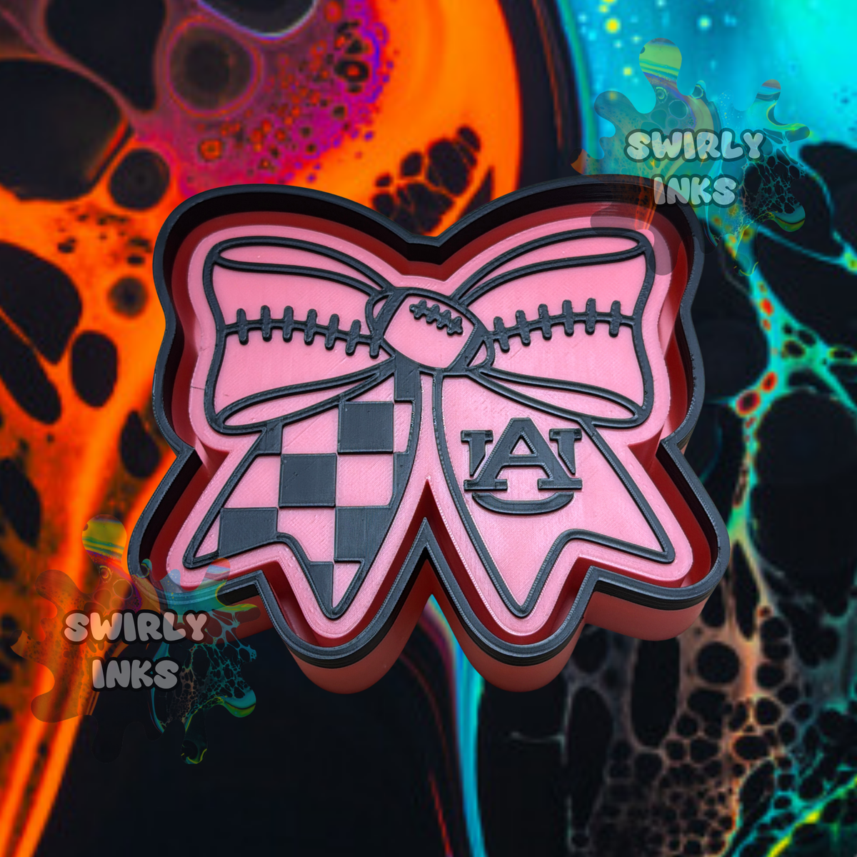 Auburn Bow Freshie Mold