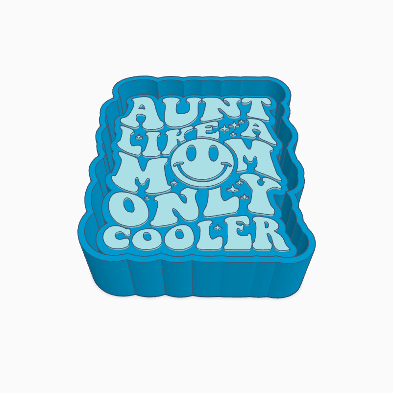 Cool Aunt Saying Freshie Mold