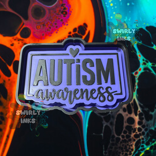 Autism Awareness Freshie Mold