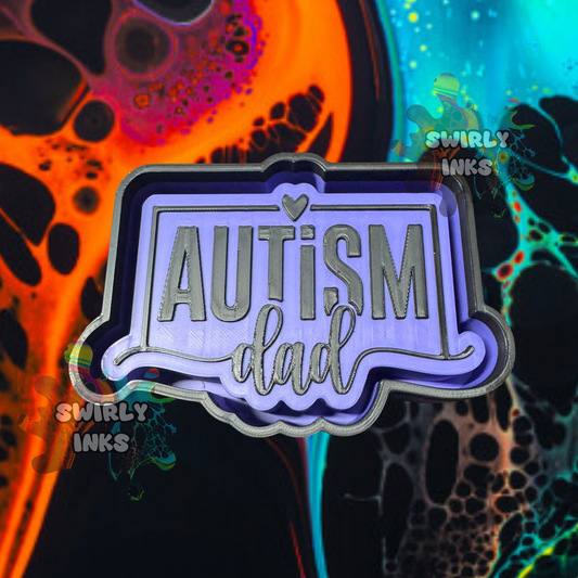 Autism Dad Freshie Mold