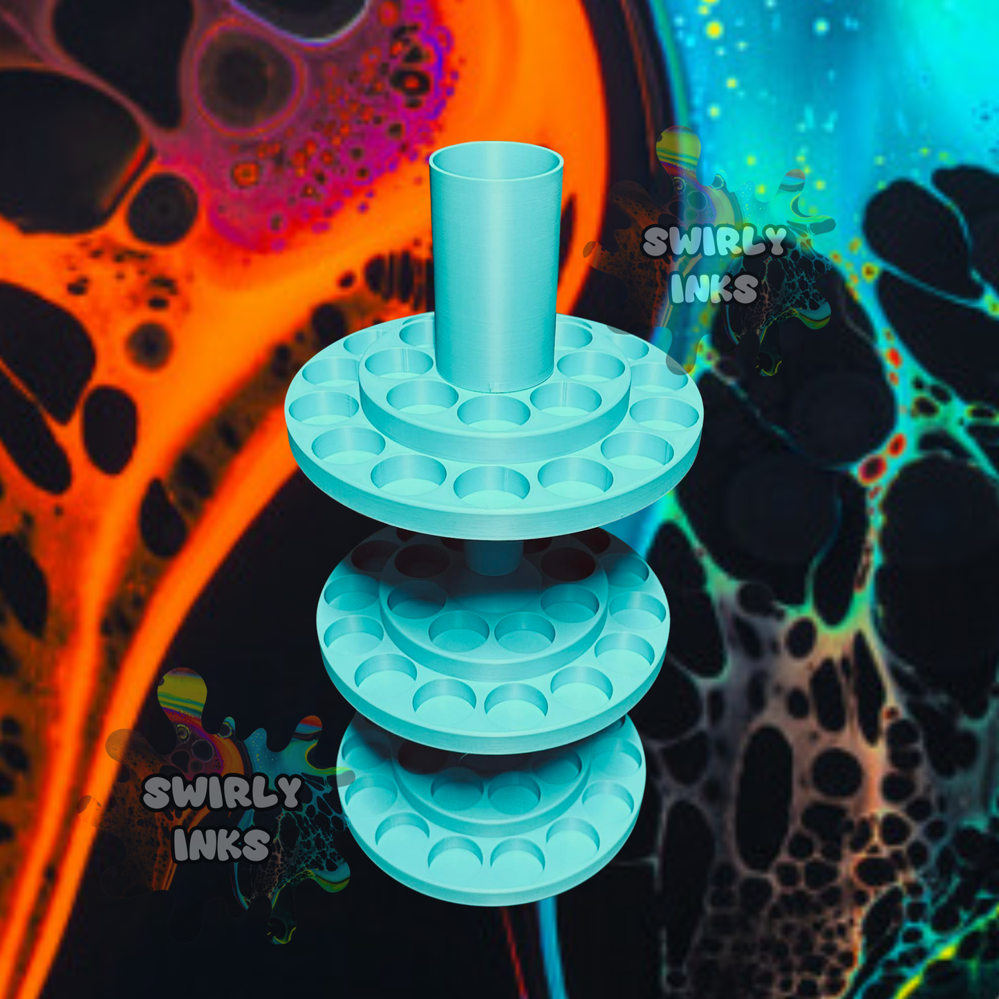 Paint Bottle Organizer Spinner