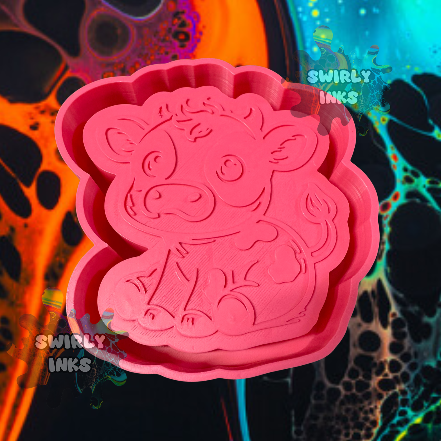 Baby Cow Freshie Mold