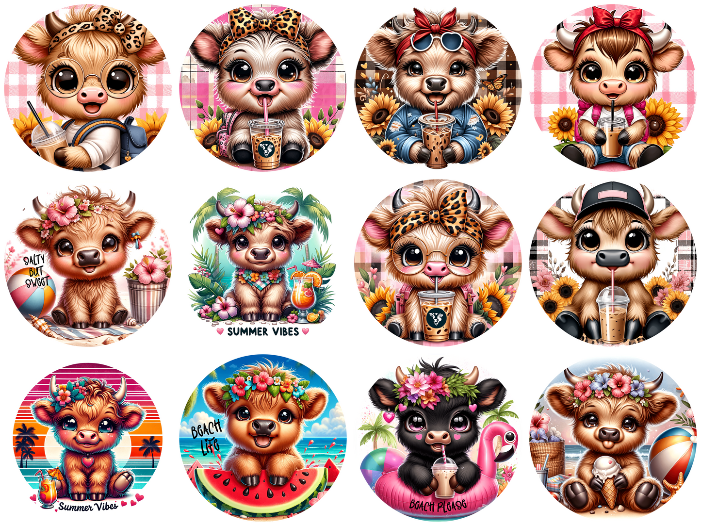 Card stock Options for Round Freshie Molds