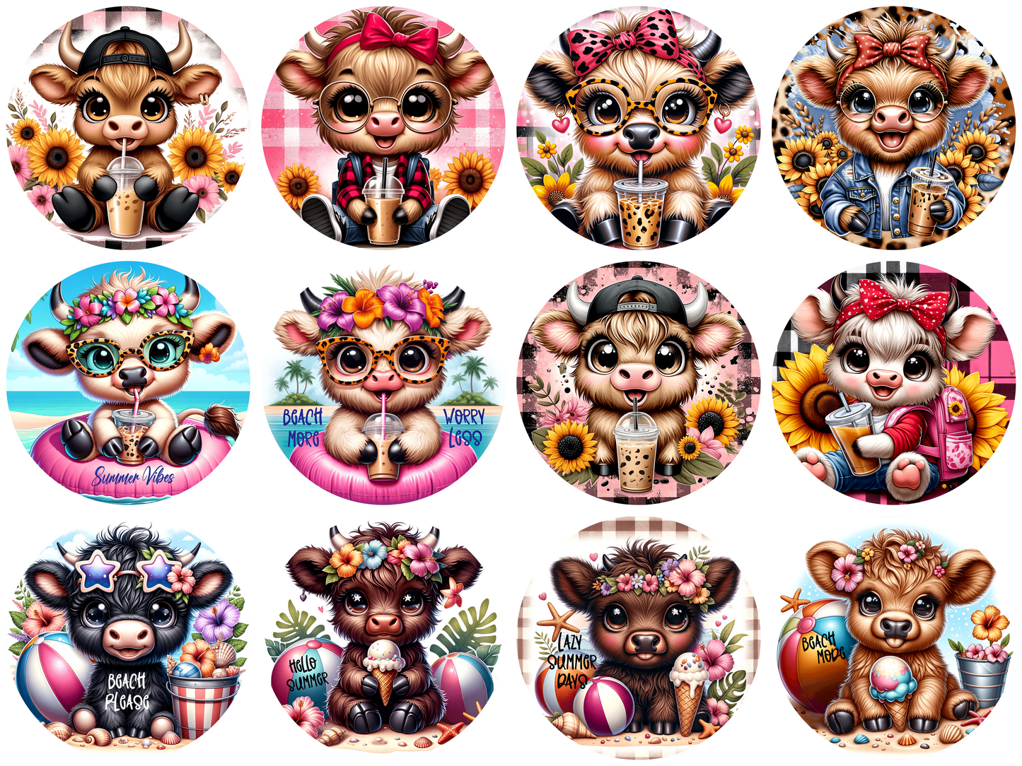 Card stock Options for Round Freshie Molds