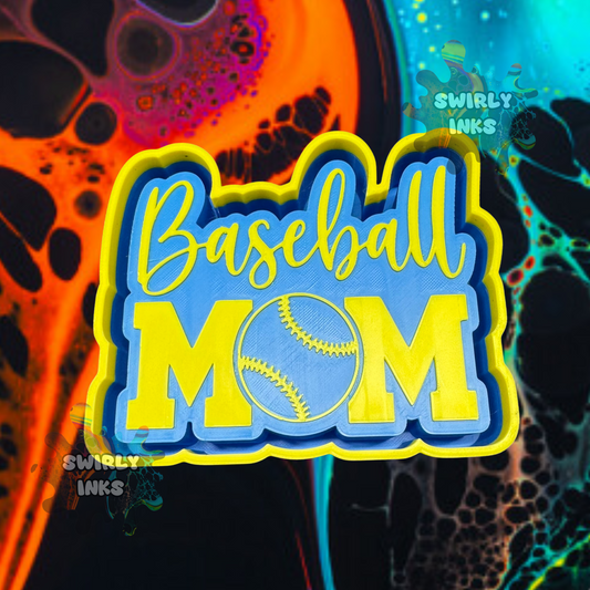 Baseball Mom Freshie Mold